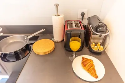 Nourriture dans l'appartement ou à proximité