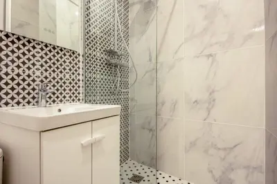 Salle de bains dans l'établissement Studio du Trousseau - Welkeys