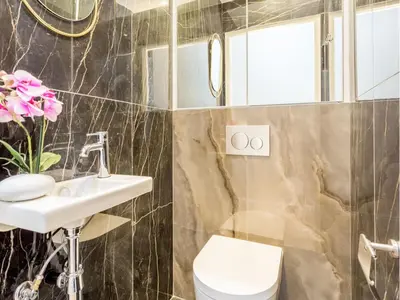 Salle de bains dans l'établissement Merveil - Luxury Suite -Opera - Volney II