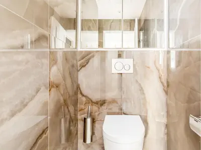 Salle de bains dans l'établissement Merveil - Luxury Suite -Opera - Volney I