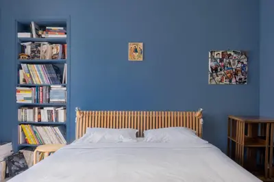 Un ou plusieurs lits dans un hébergement de l'établissement Veeve - Peaches of Paris