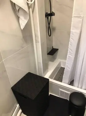 Salle de bains dans l'établissement Charmant appartement cosy 2 pièces Paris 15e