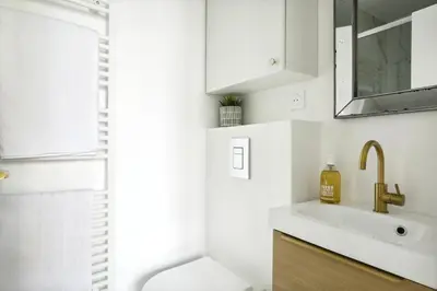 Salle de bains dans l'établissement Luxury architect studio near Le Marais