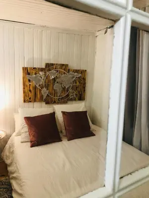 Un ou plusieurs lits dans un hébergement de l'établissement Habitation Salomé