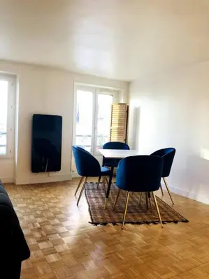 Coin salon dans l'établissement Habitation Salomé