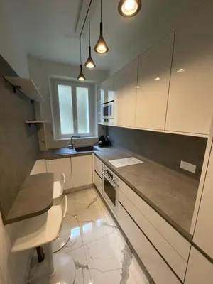 Cuisine ou kitchenette dans l'établissement Montmartre sacré cœur