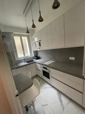 Cuisine ou kitchenette dans l'établissement Montmartre sacré cœur