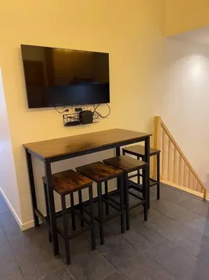 Télévision ou salle de divertissement dans l'établissement Appartement paris 16 eme
