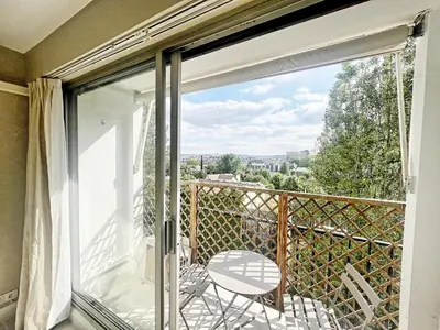 Balcon ou terrasse dans l'établissement Terrace one bedroom lacoste