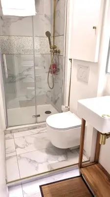 Salle de bains dans l'établissement Sophisticated Gem in the Heart of Paris - 107m2