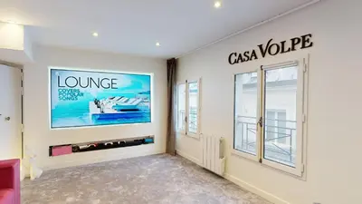 Télévision ou salle de divertissement dans l'établissement Casa Volpe