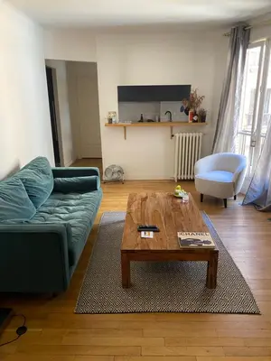 Coin salon dans l'établissement Petit coin de paradis Paris 16