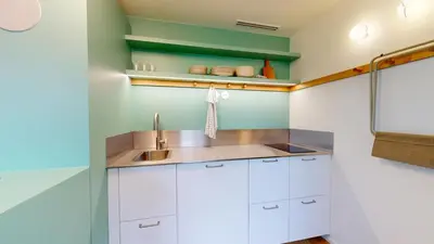 Cuisine ou kitchenette dans l'établissement JOIVY Premium flats in the heart of the 9th arr, near Moulin Rouge