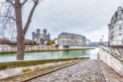 Vue sur la rivière ou le fleuve situé(e) à proximité de l'appartement