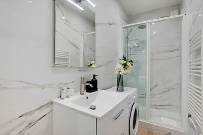 Salle de bains dans l'établissement Magnificent flat - 3BR-8P - Montorgueil