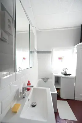 Salle de bains dans l'établissement Le studio d'Émilie