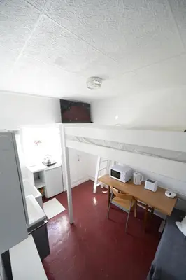 Télévision ou salle de divertissement dans l'établissement Le studio d'Émilie