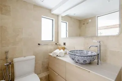 Salle de bains dans l'établissement Le Clos Des Vosges