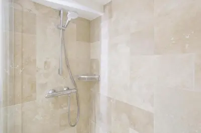 Salle de bains dans l'établissement Le Clos Des Vosges