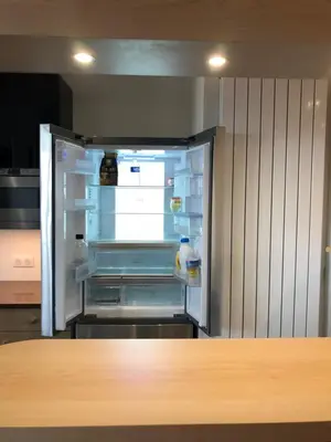 Cuisine ou kitchenette dans l'établissement LuxAppart-Paris