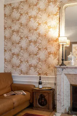 Coin salon dans l'établissement Appartement de charme à Montmartre