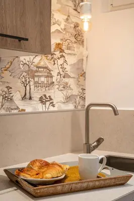Plan de l'établissement Appartement de charme à Montmartre