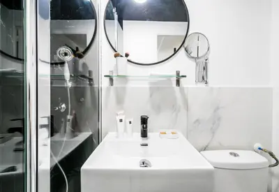 Salle de bains dans l'établissement WS Louvre - Saint-Roch