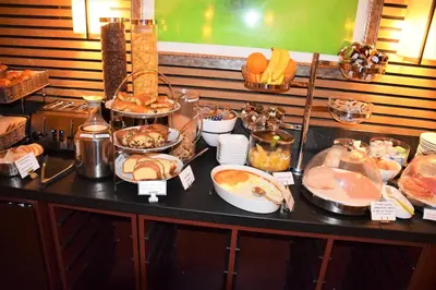 Nourriture dans l'hôtel ou à proximité