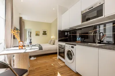 Cuisine ou kitchenette dans l'établissement Sweett - Pavillon Madeleine