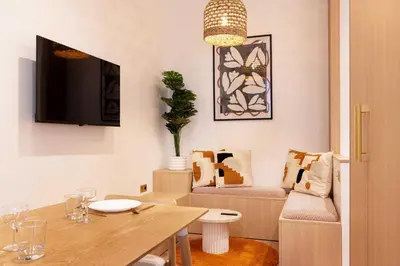 Télévision ou salle de divertissement dans l'établissement Amazing studio - 2P - Arc de Triomphe