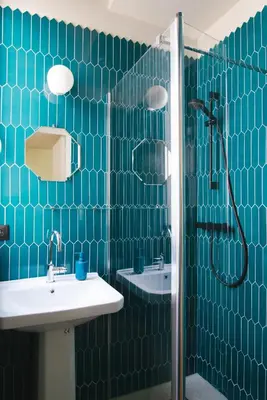 Salle de bains dans l'établissement Le Grand Maulnes