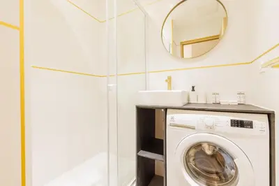 Salle de bains dans l'établissement Charming Apartment - 1BR - Guy Moquet
