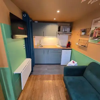 3D- Studio tout équipé avec cuisine 10 mins de Paris