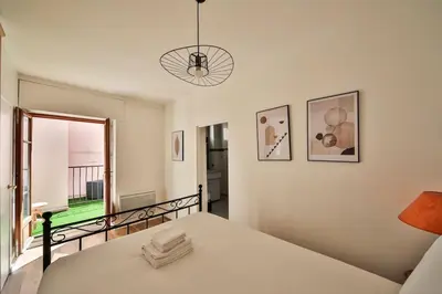 Un ou plusieurs lits dans un hébergement de l'établissement 12.Appartement 4Pers#Sèvres-Lecourbe#Necker
