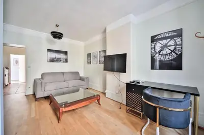 Coin salon dans l'établissement 12.Appartement 4Pers#Sèvres-Lecourbe#Necker