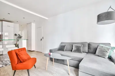 Plan de l'établissement Appartement Quartier Tour Eiffel Free Netflix