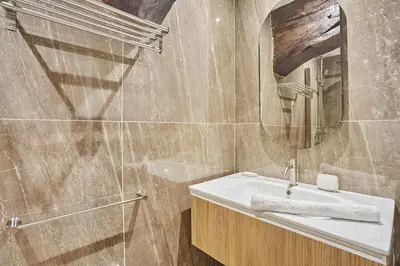 Salle de bains dans l'établissement Apartment Center of Paris by Studio prestige