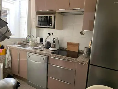Cuisine ou kitchenette dans l'établissement Bel appartement Montparnasse 70m2