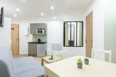 Cuisine ou kitchenette dans l'établissement Nets Inn - Botzaris