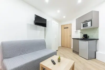 Cuisine ou kitchenette dans l'établissement Nets Inn - Botzaris