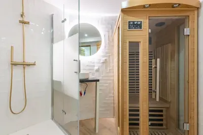Salle de bains dans l'établissement Nets Inn - Botzaris