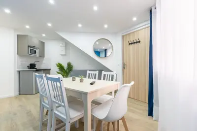 Cuisine ou kitchenette dans l'établissement Nets Inn - Botzaris