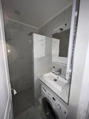 Salle de bains dans l'établissement Cosy appartement paris à deux pas