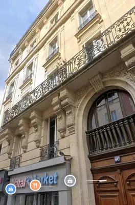 Plan de l'établissement Cosy appartement paris à deux pas