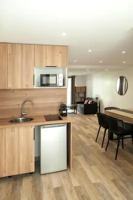 Cuisine ou kitchenette dans l'établissement Nets Inn apartments - Robida