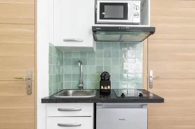 Cuisine ou kitchenette dans l'établissement Nets Inn apartments - Robida