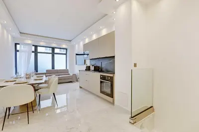 Cuisine ou kitchenette dans l'établissement Beautiful 1BR6P - Montorgueil RDC