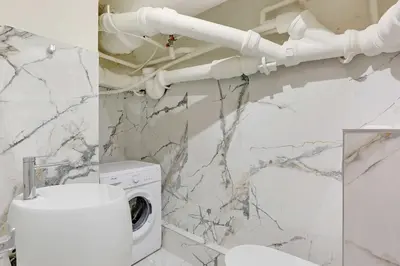 Salle de bains dans l'établissement Beautiful 1BR6P - Montorgueil RDC
