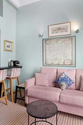 Coin salon dans l'établissement Pick A Flat's Apartment in Saint-Germain des Près - Rue Paul Louis Courier