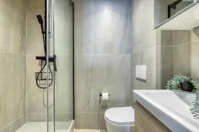 Salle de bains dans l'établissement New and Designed Studio well Equipped - Heart of Paris 2